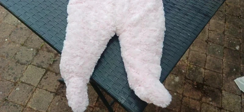Zachte jumpsuit 6/9 maanden – photo 4